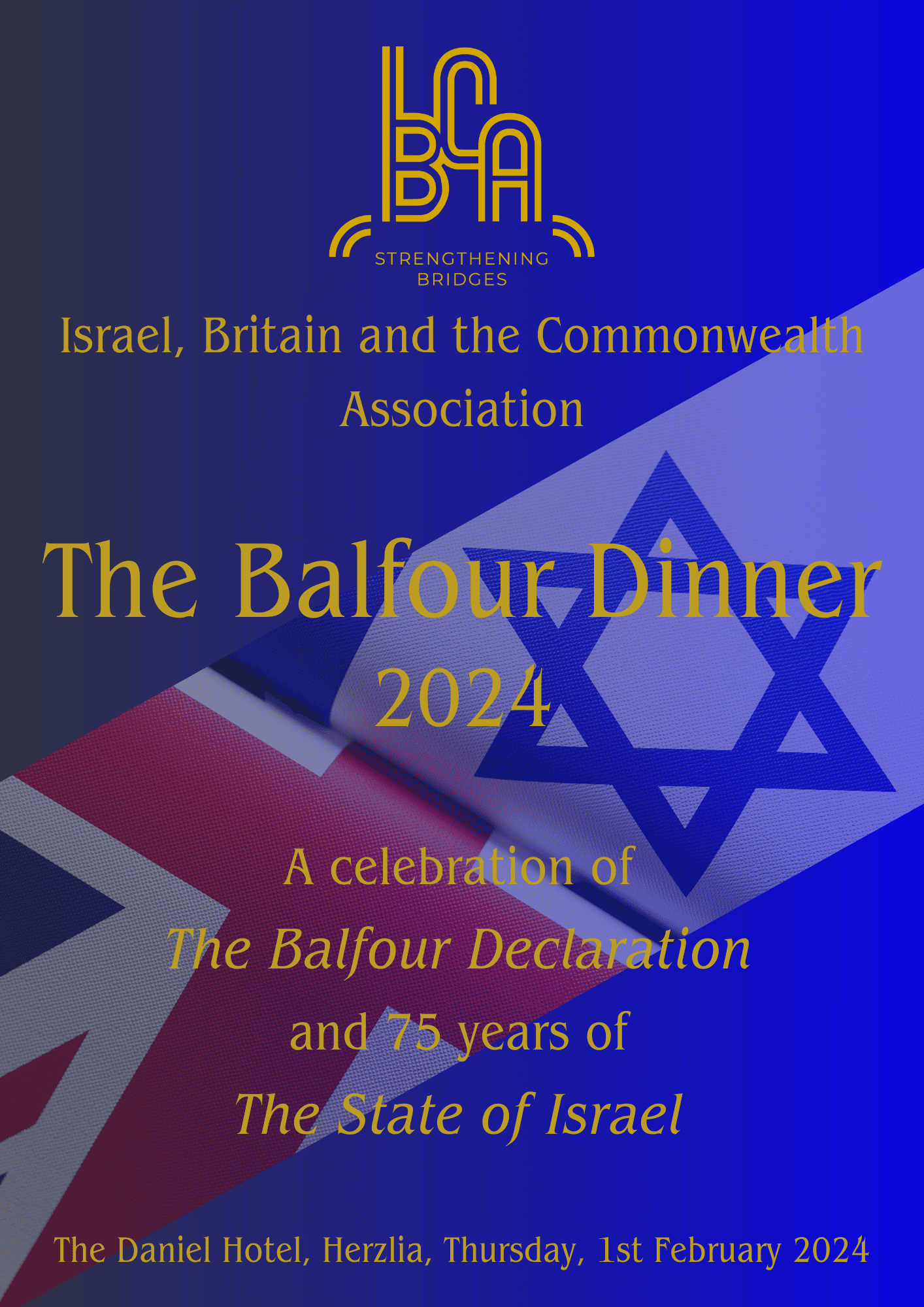 THE BALFOUR DINNER 1st February 2024