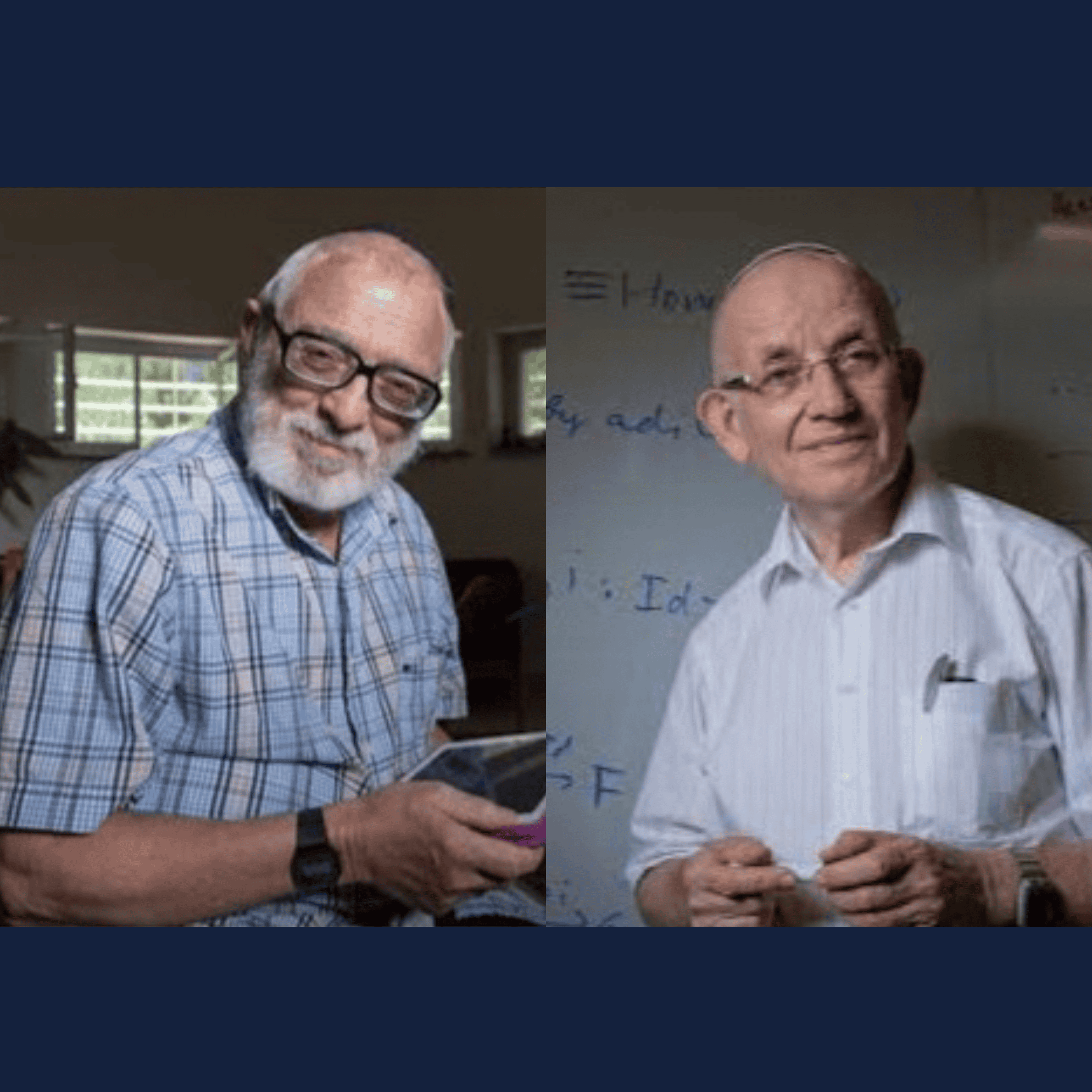 Prof. David Kazhdan and Prof. Joseph Bernstein